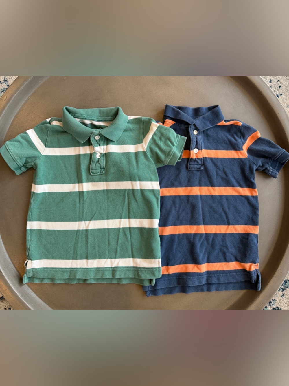 Gap Kids Short-Sleeve Striped Polo Shirt - Size XS Bundle of Two